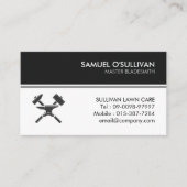 Blacksmith Iron Works Metaal Visitekaartje (Voorkant)