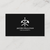 Blacksmith Iron Works Metaal Visitekaartje (Voorkant)