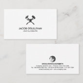 Blacksmith Iron Works Metaal Visitekaartje (Voorkant / Achterkant)