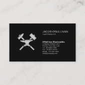 Blacksmith Iron Works Metaal Visitekaartje (Voorkant)