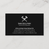 Blacksmith Iron Works Metaal Visitekaartje (Voorkant)