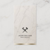 Blacksmith Iron Works Metaal Visitekaartje (Voorkant)