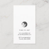 Blacksmith Iron Works Metal  Visitekaartje (Achterkant)