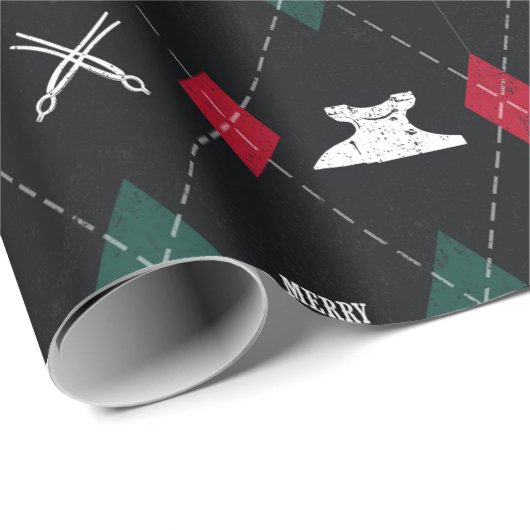 Blacksmith kerstpapier cadeaupapier (Rol Hoek)