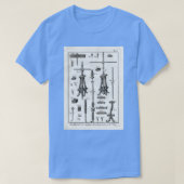 Blacksmith Leg Vise Maker Bord IV T T-shirt (Design voorkant)