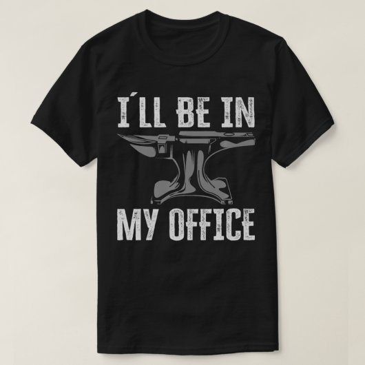 Blacksmith Metal Worker Bladesmith Metalworking Pr T-shirt (Design voorkant)