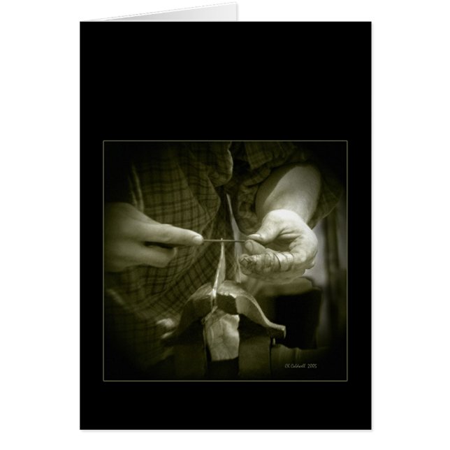 Blacksmith op het werk (Voorkant)