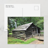 Blacksmith Shop in Mabry Mill, Virginia Briefkaart (Voorkant / Achterkant)