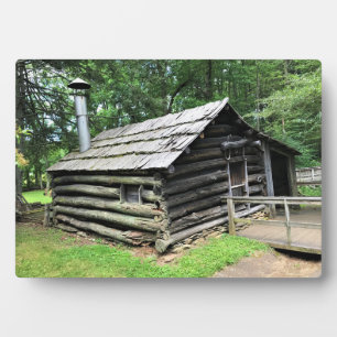 Blacksmith Shop in Mabry Mill, Virginia Fotoplaat