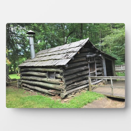 Blacksmith Shop in Mabry Mill, Virginia Fotoplaat (voorkant)