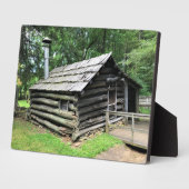 Blacksmith Shop in Mabry Mill, Virginia Fotoplaat (Zijkant)