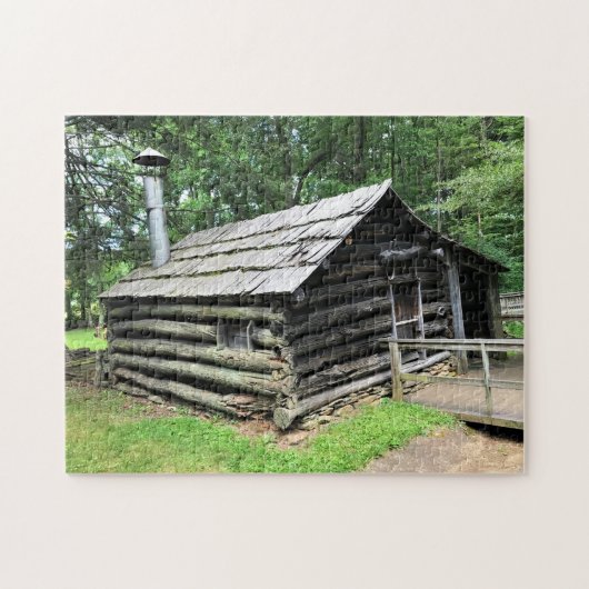 Blacksmith Shop in Mabry Mill, Virginia Legpuzzel (Horizontaal)