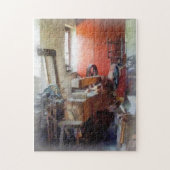 Blacksmith Shop Near Window Legpuzzel (Verticaal)