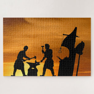Blacksmith Sunset. Legpuzzel