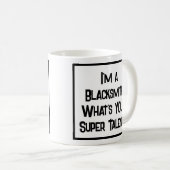 Blacksmith Super Talent. KoffieMok (Voorkant rechts)