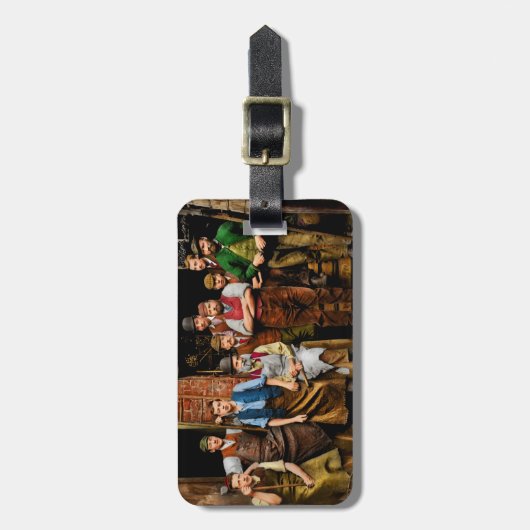 Blacksmith - The Ironmongers of Maidenhead 1900 Bagagelabel (Voorkant verticaal)