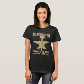 Blacksmith Theres No App For That Blacksmithing T-shirt (Voorkant volledig)