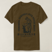 Blacksmith Unieke T T-shirt (Design voorkant)