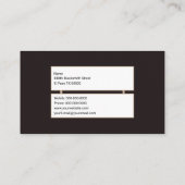 Blacksmith Visitekaartje (Achterkant)