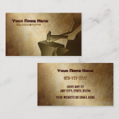 Blacksmith Visitekaartjes (Voorkant / Achterkant)