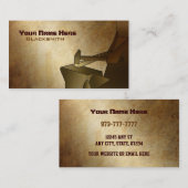 Blacksmith Visitekaartjes (Voorkant / Achterkant)