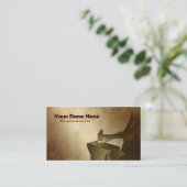 Blacksmith Visitekaartjes (Staand voorkant)