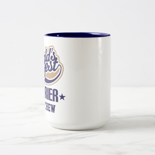 Blacksmith Worlds Best Farrier Tweekleurige Koffiemok (Center)