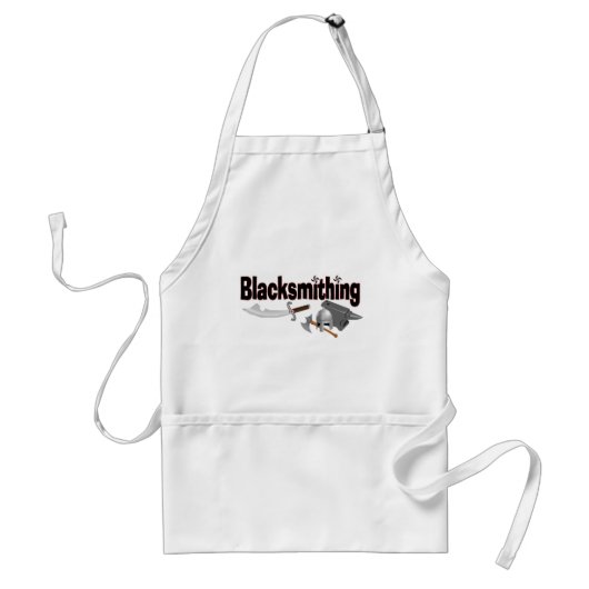 Blacksmithing Apron Standaard Schort (Voorkant)