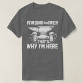 Blacksmithing Gift Idea Blacksmith Anvil, die T sm T-shirt (Design voorkant)