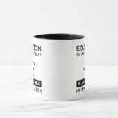 Blacksmithing is belangrijk mok (Midden)