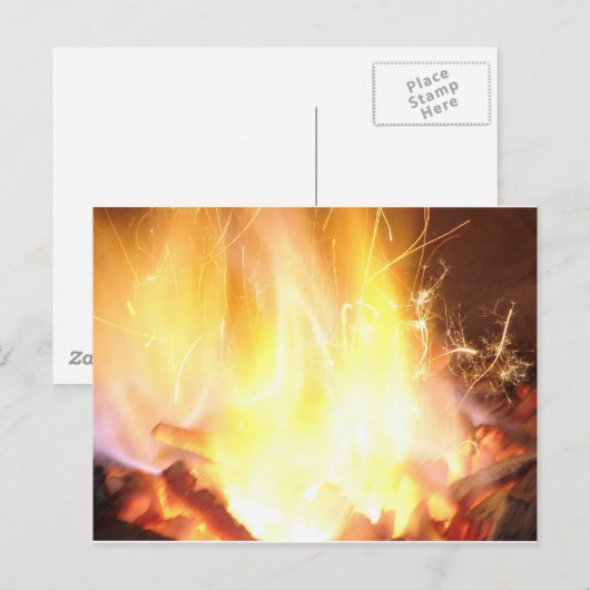 Blacksmith's forge briefkaart (Voorkant / Achterkant)