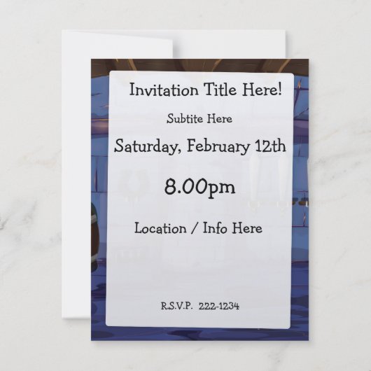 Blacksmiths Forge Kaart (Achterkant)