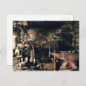 Blacksmiths Kantoor Briefkaart (Voorkant / Achterkant)