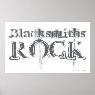 Blacksmiths Rock Poster