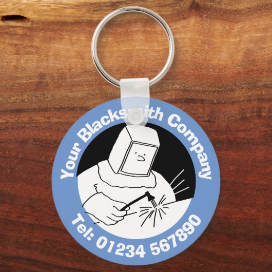 Blacksmiths, Welders & Steel Fabricators Sleutelhanger (Voorkant)