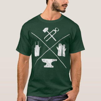 Blacksmithy Tools Blacksmithing bij Blacksmith T-shirt