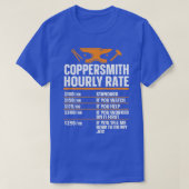 Blacksmyth Blacksmith Coppersmith T smeden T-shirt (Design voorkant)