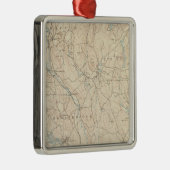 Blackstone, Massachusetts Metalen Ornament (Rechts)