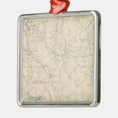 Blackstone, Massachusetts Metalen Ornament (Links)