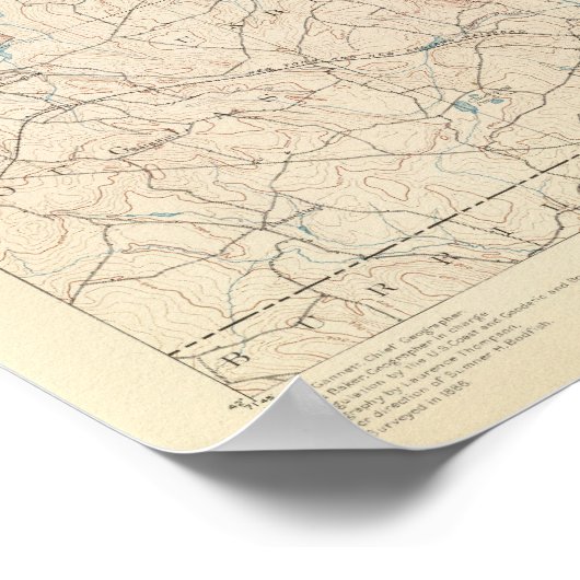 Blackstone, Massachusetts Poster (Hoek)