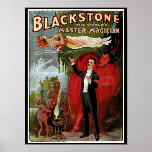 Blackstone Master Magicia Poster (Voorkant)