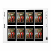 Blackstone, The World's Master Magicia, 1934 Etiket (Full Sheet)