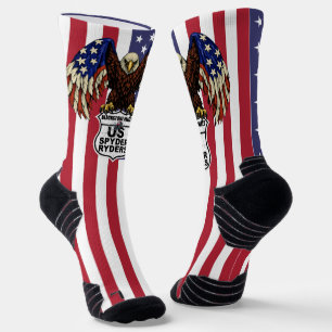 Blackstone Valley-hoofdstuk - Socks RWB-logo vlag Sokken