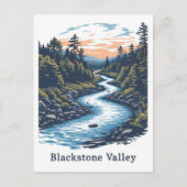 Blackstone Valley Massachusetts USA Travel Briefkaart (Voorkant)