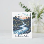 Blackstone Valley Massachusetts USA Travel Briefkaart (Staand voorkant)