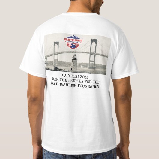 Blackstone Valley RWF Ryde de bruggen T-shirt (Achterkant)