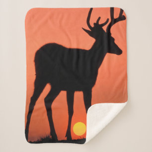 Blacktail- of Muilezel   Olympic National Park Sherpa Deken