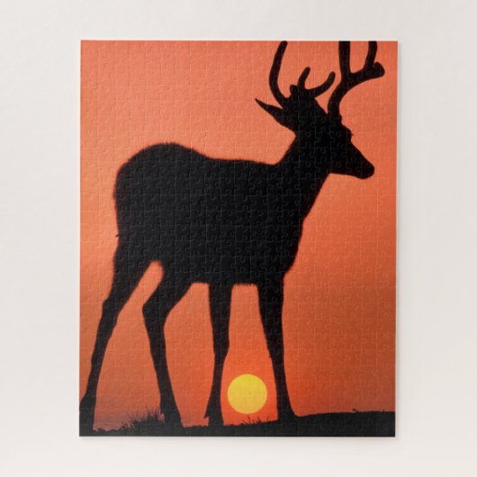 Blacktail of Mule Deer | Nationaal Olympisch Park Legpuzzel (Verticaal)