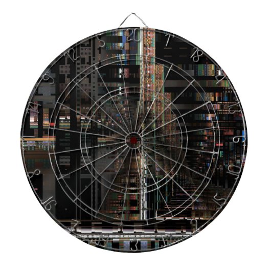 BlackTechnology Circuit Board Electronic Computer. Dartbord (Voorkant)