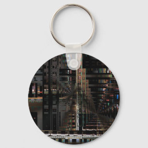 BlackTechnology Circuit Board Electronic Computer. Sleutelhanger